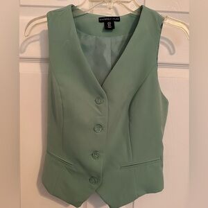 Sincerely Jules Light Green Vest